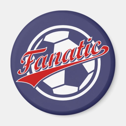 Soccer Fanatic Magnet