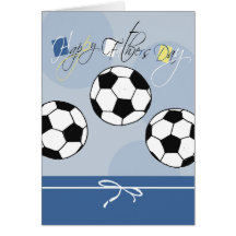 Soccer Father's Day Card