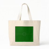 soccer field tote bags