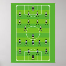 Soccer Field Poster