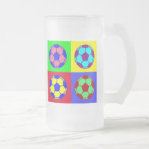 Soccer/ Football Art Coffee Mugs