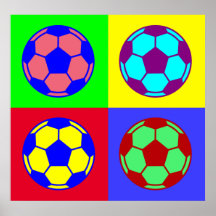 Soccer/ Football Art Poster
