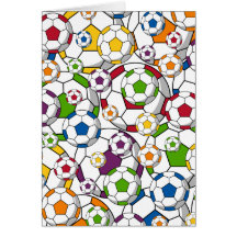 Soccer Football Birthday Card