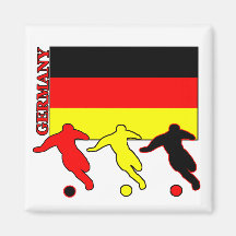 Soccer Germany Refrigerator Magnets