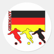 Soccer Germany Sticker
