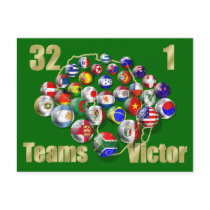 Soccer Gifts for soccer fans and coaches Postcard