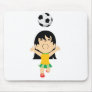 Soccer Girl Mousepads