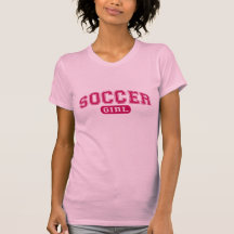 Soccer Girl Pink - t.shirt