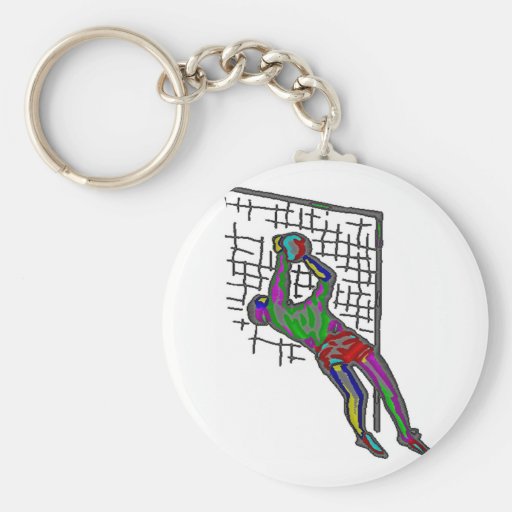 SOCCER GOALIE KEY CHAINS