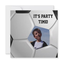Soccer Personalized Invitation