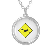 Soccer Kick Crossing Sign Custom Jewelry