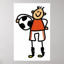Soccer Kid Print