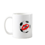 Soccer KIss (Red) Mugs