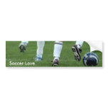 Soccer Love (Your Message) Bumper Sticker