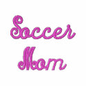 Soccer Mom Embroidered Hoodie embroidered shirts