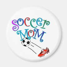 Soccer Mom Fridge Magnet