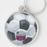 Soccer Mom Logo and Soccer Ball Keychains