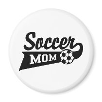 Soccer Mom Fridge Magnets
