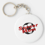 Soccer Mom (Red) Key Chains