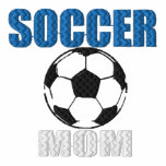 Soccer Mom soccer ball embroidered shirt