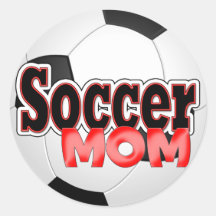 Soccer Mom Stickers