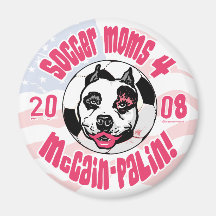 Soccer Moms 4 McCain Palin Magnet