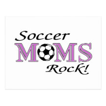 Soccer Moms Rock Postcards