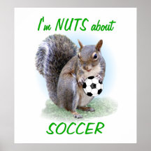 Soccer Nut Poster