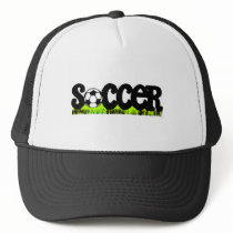 Soccer (On Grass) Trucker Hats