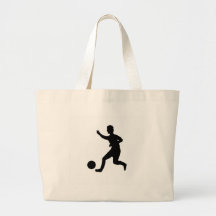 Soccer or football canvas bag
