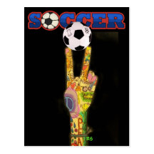 Soccer Party ! by SRF Post Card