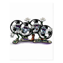 Soccer Party Post Cards