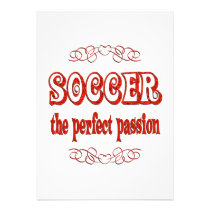 Soccer Passion invitations