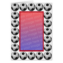 Soccer photo Card