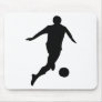soccer player mouse pad