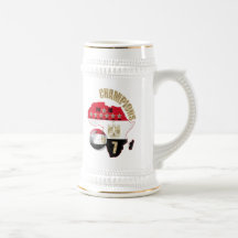 Soccer players Egypt African Champions Mug