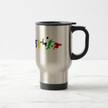 Soccer players   football sports fan mugs