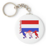 Soccer Players - Netherlands Key Chains