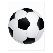 soccer post card