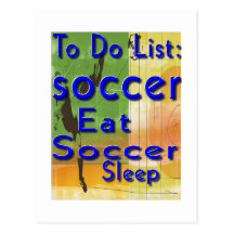 Soccer Postcard