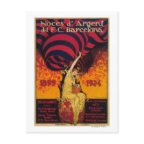 Soccer Promo Poster Post Card