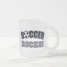 Soccer Rocks T shirts and Gifts Mug