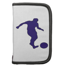 Soccer Silhouette Folio Planners