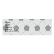 Soccer - Skinny Business Card Template