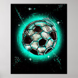 soccer star poster
