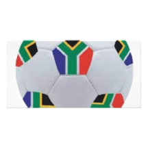 Soccer Team Gear Customized Photo Card