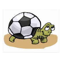 Soccer (Turtle) Post Card