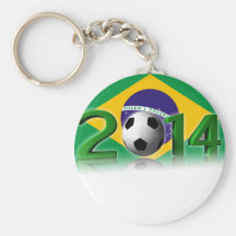 Soccer World Championship 2014 Key Chains