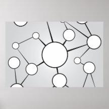 Social Circles Diagram Design Poster