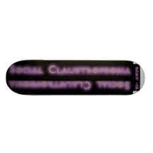Social Claustrophobia.Com KCAV -IR Custom Skateboard